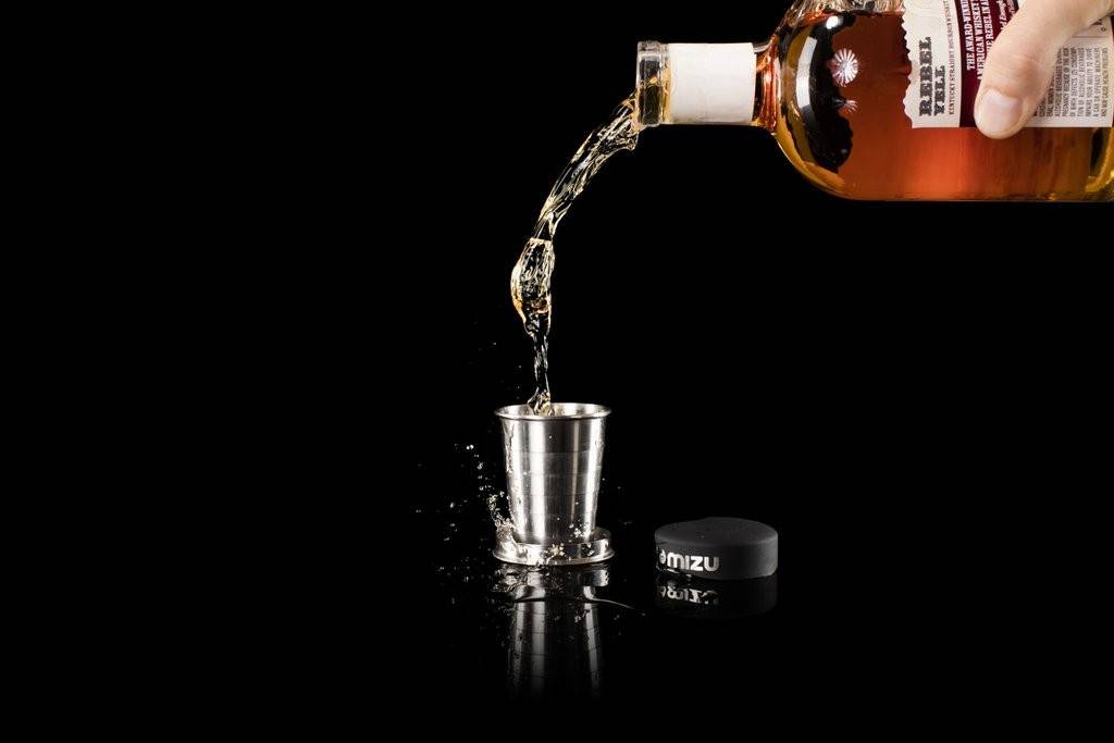 Mizu Collapsible Shot Glass Stainless